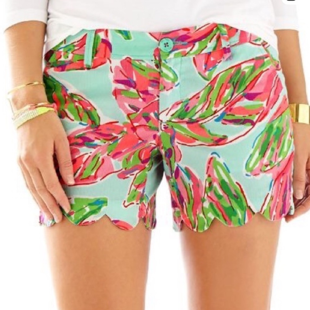 Lilly Pulitzer In The Vias Buttercup Shorts